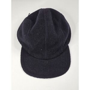 IGLOOS Winter‎ Hat Knit Ski Snowboard Ear flaps Polyester Black Duck Alaska Snow